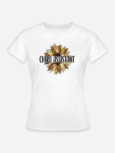 Chiropraktischer Assistent Chiropraktik Assistent - Frauen T-Shirt - Weiß