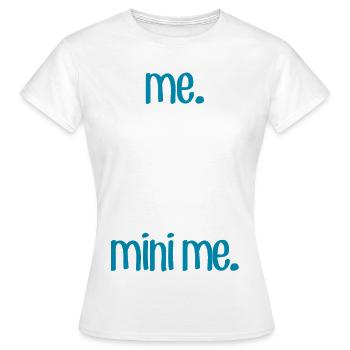 Ich & M Ich - Frauen T-Shirt - Weiß - Vorne - AI Model Female 172 dark (172cm)