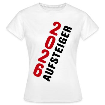 Promu Promotion 2026 - T-shirt Femme - blanc - Devant - AI Model Female 172 dark (172cm)