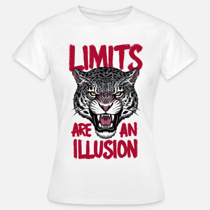 Limits Are an Illusion - Women's T-Shirt - white