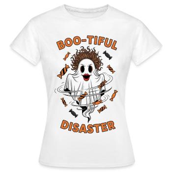 Boo Tiful Halloween - T-shirt Femme - blanc - Devant - AI Model Female 172 dark (172cm)