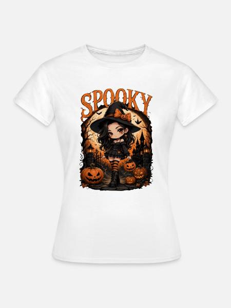 geisterhaft - Frauen T-Shirt - Weiß
