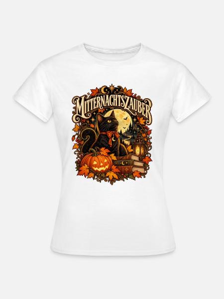 Mitternachtszauber - Frauen T-Shirt - Weiß