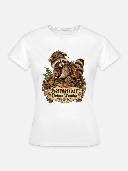 Sammler kleiner Wunder - Frauen T-Shirt - Weiß