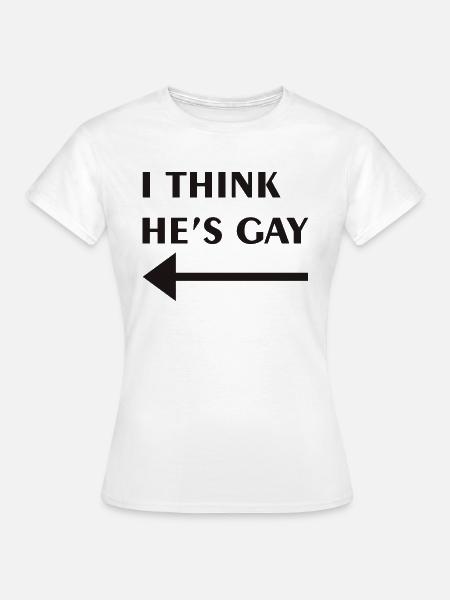 Schwule Grafik - Frauen T-Shirt - Weiß
