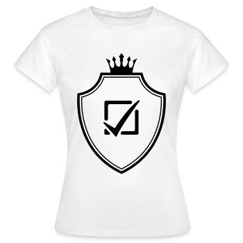 Cochez Select Armoiries - T-shirt Femme - blanc - Devant - AI Model Female 172 dark (172cm)