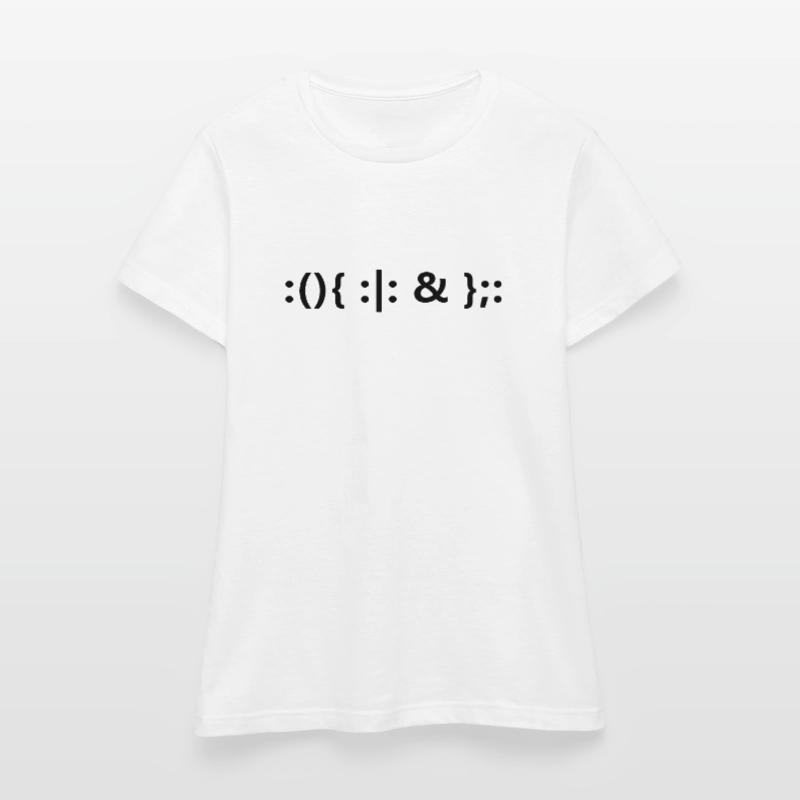 Linux Admin Fork Bomb Linux Women's T-Shirt