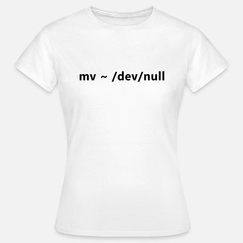 Linux Admin Gefährliche Linux Commands - Frauen T-Shirt - Weiß