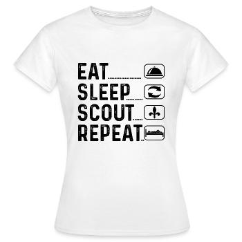 Scout Gift Scout - T-shirt Femme - blanc - Devant - AI Model Female 172 dark (172cm)