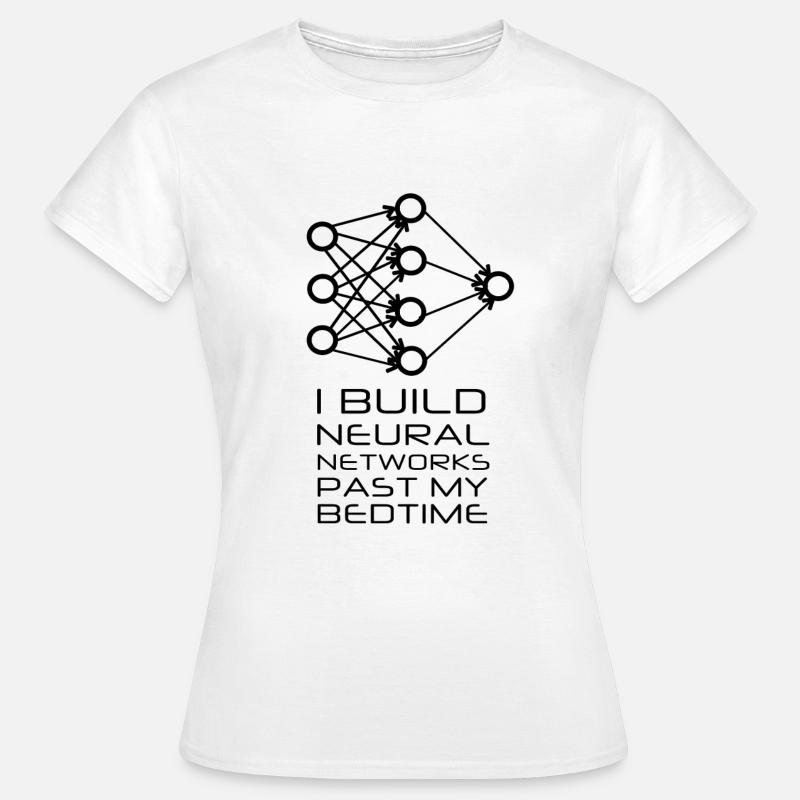 Neural Network - Machine Learning - Women's T-Shirt - white