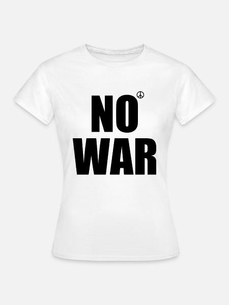 No war - Frauen T-Shirt - Weiß