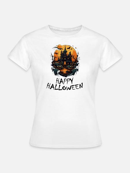 Halloween - Joyeux Halloween - T-shirt Femme - blanc