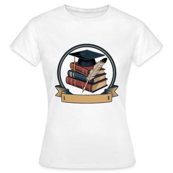Learn Always, Lead Always - Frauen T-Shirt - Weiß - Vorne - AI Model Female 172 dark (172cm)