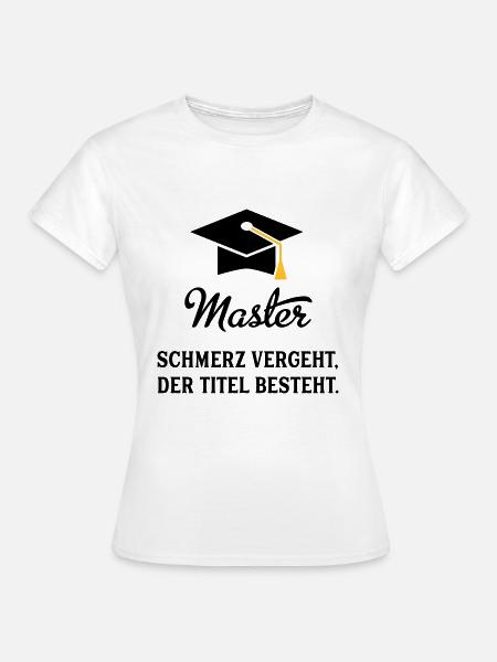 master - Frauen T-Shirt - Weiß