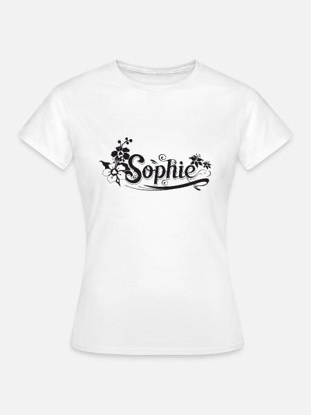 SOPHIE - Frauen T-Shirt - Weiß