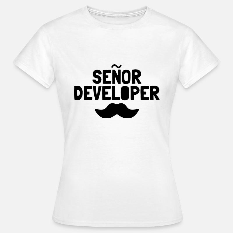 Senor Developer Entwickler - Frauen T-Shirt - Weiß