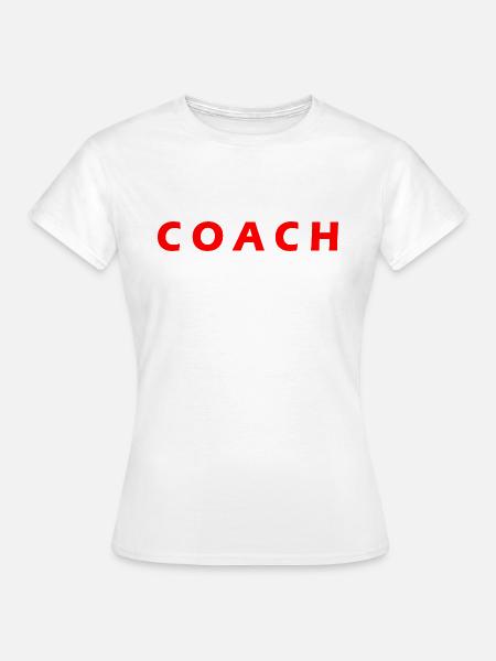 COACH - Frauen T-Shirt - Weiß