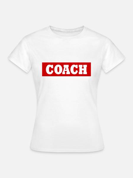 Coach - Frauen T-Shirt - Weiß