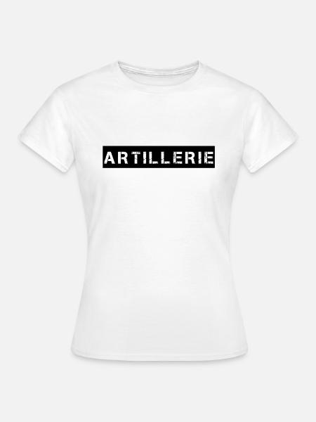 Artillerie - Frauen T-Shirt - Weiß