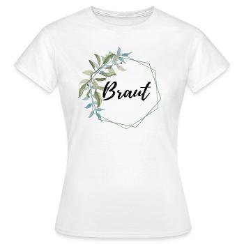 Braut - Junggesellinnenabschied - Frauen T-Shirt - Weiß - Vorne - AI Model Female 172 dark (172cm)