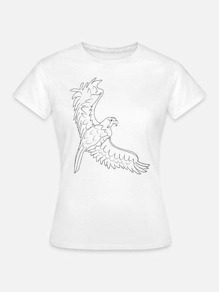 Adler - Frauen T-Shirt - Weiß