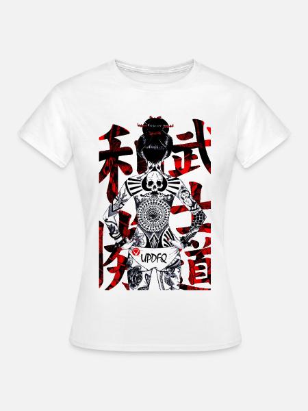 Tätowierte Frau - Frauen T-Shirt - Weiß