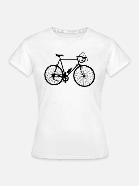 Rennrad Klassiker - Frauen T-Shirt - Weiß