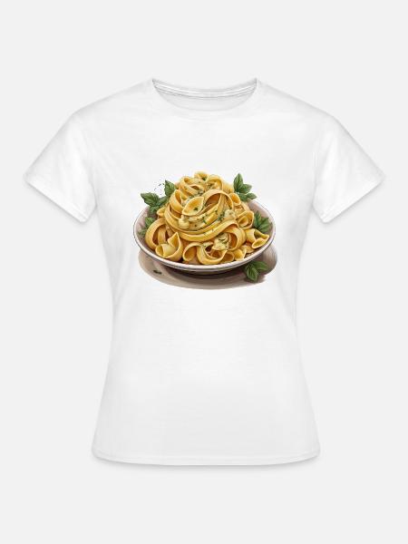 Pasta - Frauen T-Shirt - Weiß