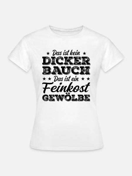 Feinkostgewölbe Charme - Frauen T-Shirt - Weiß