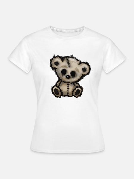 teddy - Frauen T-Shirt - Weiß