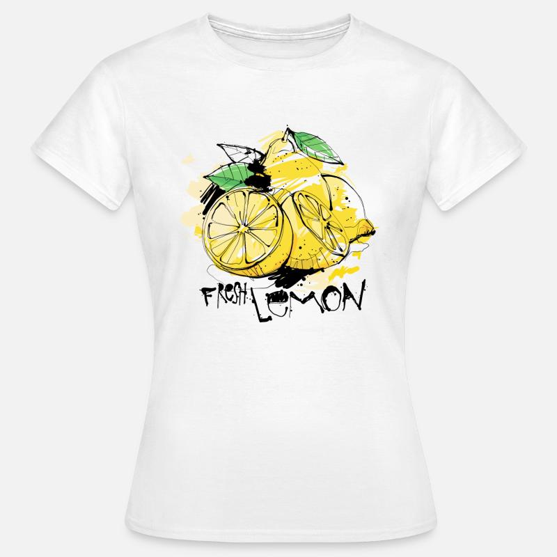 Lemon Fruit - Women's T-Shirt - white