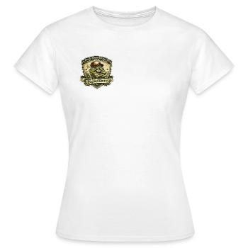 Insigne Big Ranch 420 - T-shirt Femme - blanc - Devant - AI Model Female 172 dark (172cm)