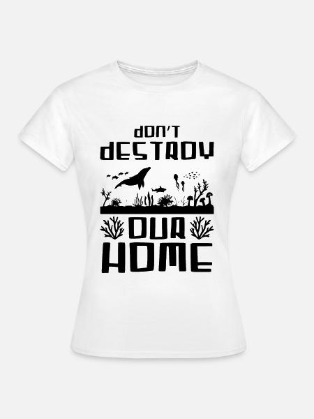 Tierschutz Ozean - Frauen T-Shirt - Weiß