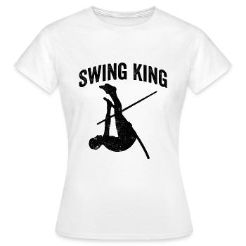 Fun Pole Vault Pole Vault - Women's T-Shirt - white - Front - AI Model Female 172 dark (172cm)