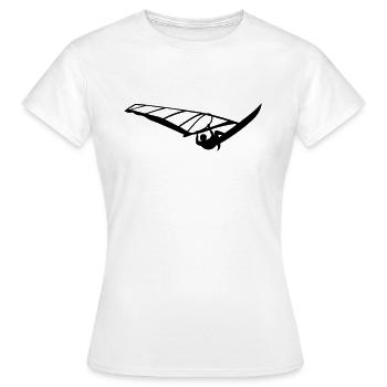 Windsurf - T-shirt Femme - blanc - Devant - AI Model Female 172 dark (172cm)