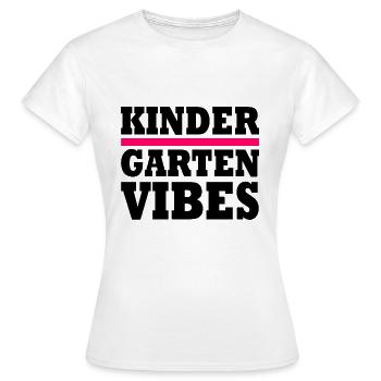 kindergarten vibes - T-shirt Femme - blanc - Devant - AI Model Female 172 dark (172cm)