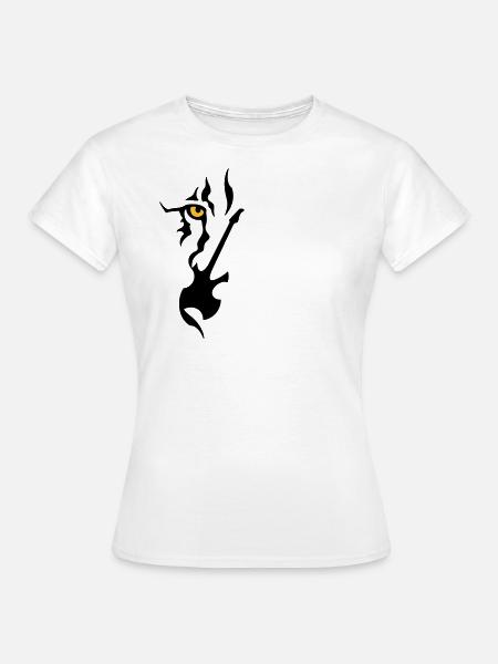Rock and Roar Guitar Solo - T-shirt Femme - blanc