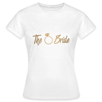Bride Squad Bachelor Party Rumble Bride - T-shirt Femme - blanc - Devant - AI Model Female 172 dark (172cm)