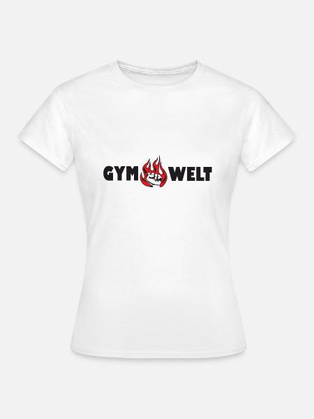 Gym - Frauen T-Shirt - Weiß