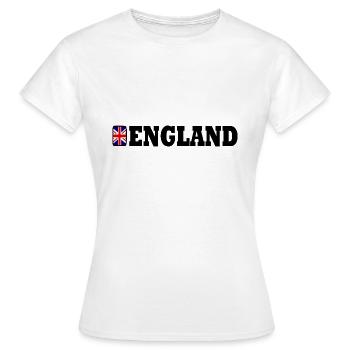 Union Jack - T-shirt Femme - blanc - Devant - AI Model Female 172 dark (172cm)
