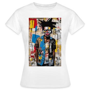 Couleurs Vibrantes d Identité - T-shirt Femme - blanc - Devant - AI Model Female 172 dark (172cm)
