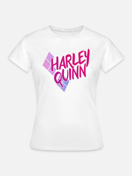 Harley Quinn Pink - Frauen T-Shirt - Weiß
