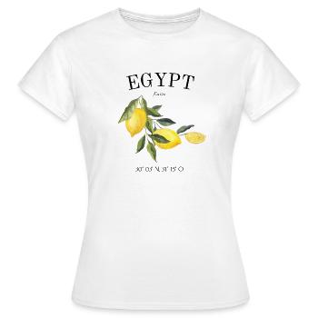 Ägypten - Afrika - Kairo - Souvenir - Geschenk - Frauen T-Shirt - Weiß - Vorne - AI Model Female 172 dark (172cm)