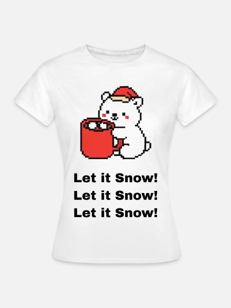 Petit ours polaire - T-shirt Femme - blanc