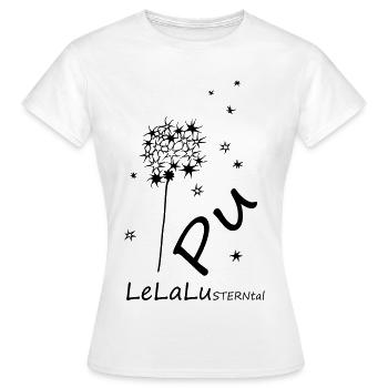 LeLaLuSterntal Pu - L'original de heavenlygoods - T-shirt Femme - blanc - Devant - AI Model Female 172 dark (172cm)