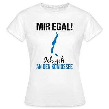 Königssee Decision - ! - Women's T-Shirt - white - Front - AI Model Female 172 dark (172cm)