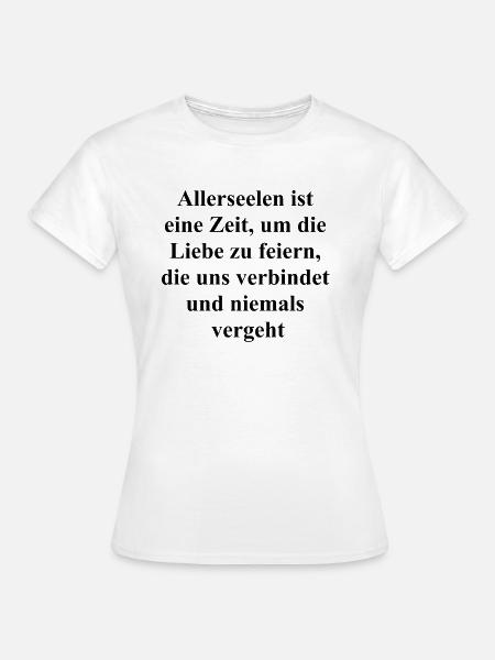 Ewige Liebe Geschenk - Frauen T-Shirt - Weiß