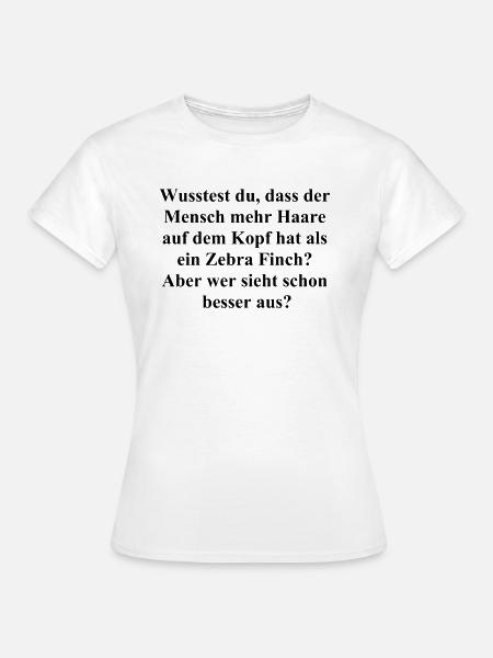 Haariger Spaß Geschenk - Frauen T-Shirt - Weiß