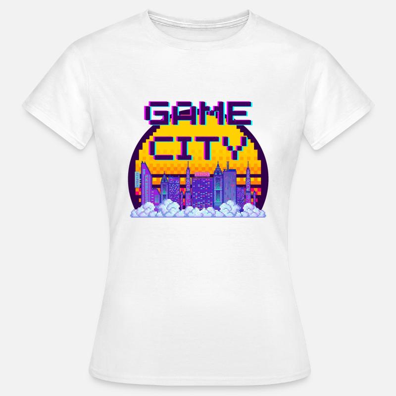 Città del gioco - Maglietta da donna - bianco