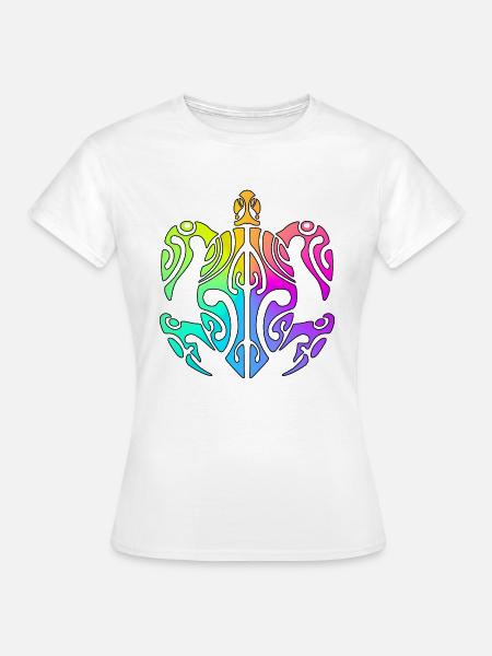 tahiti turtle - Frauen T-Shirt - Weiß